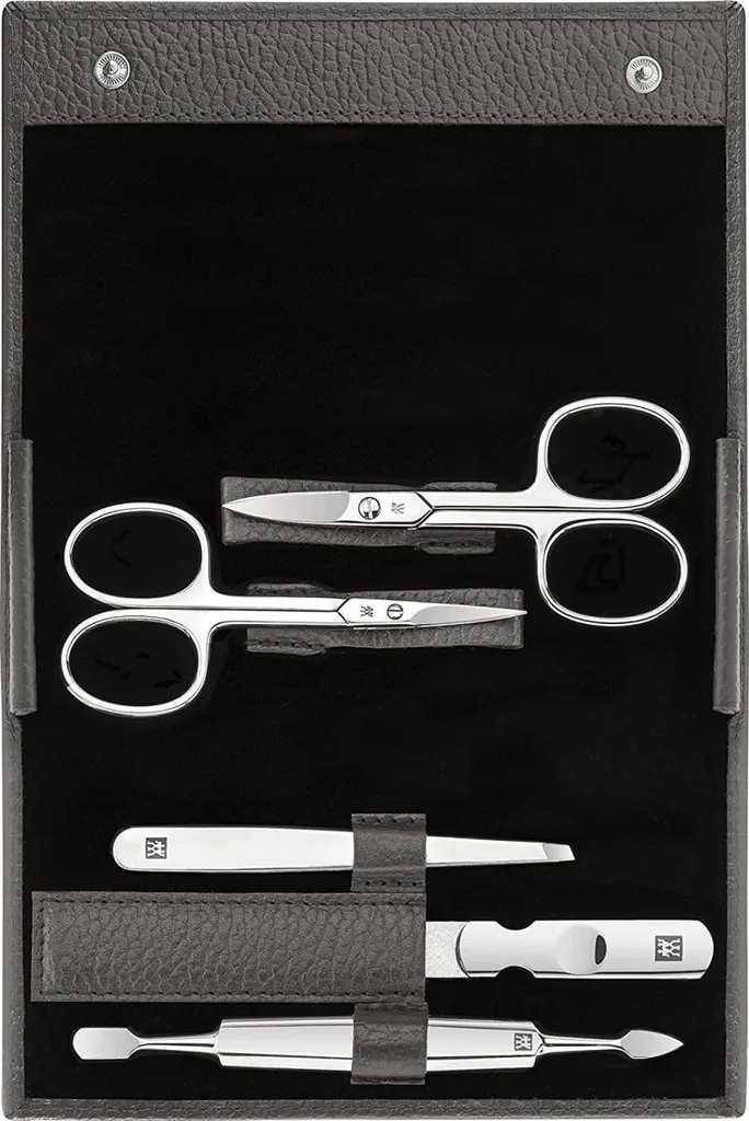 Set de manucure ZWILLING contre les ongles cassants 5 pièces cuir