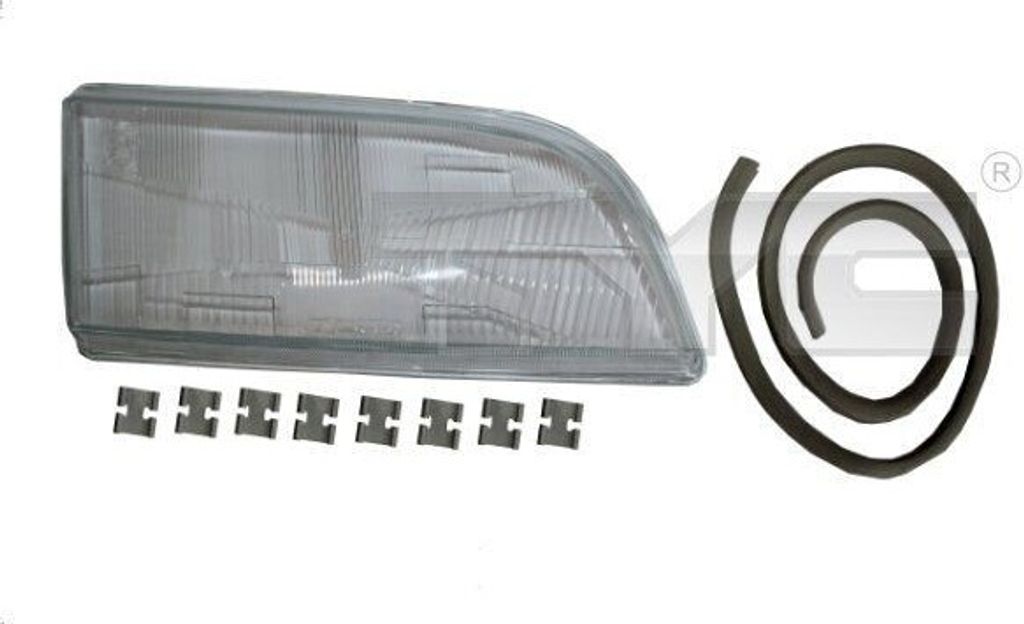 TYC 20-3729-LA-1 Scheinwerferglas OE 30623718 kompatibel mit S40, V40