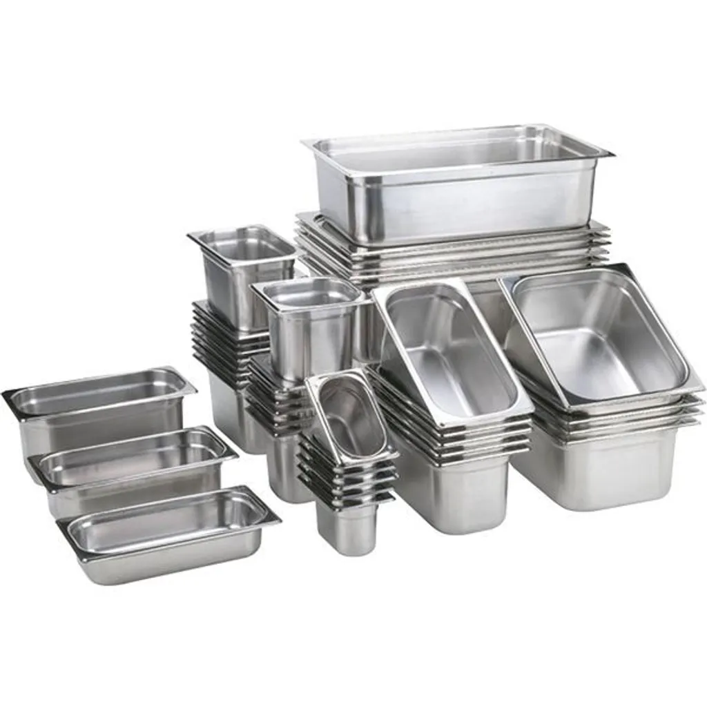 APS GN 1/1 Contenitore Acciaio Inox 200mm | Bacinella Professionale 28L