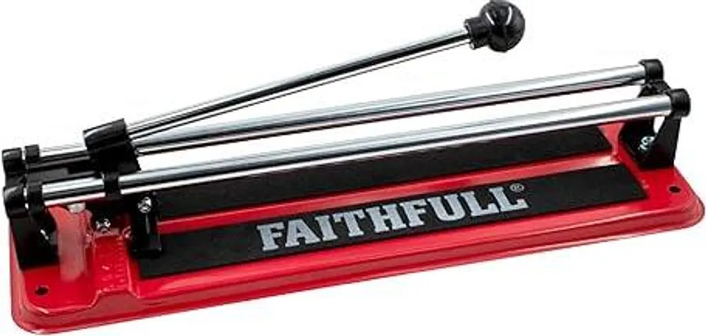 Tagliapiastrelle Faithfull 300mm | Taglio Manuale Preciso Piastrelle