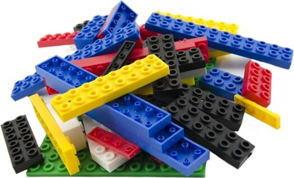 Stavebnice Cheva Basket Full Dice plastic 2 kg v plastovej Obrázok produktu 5
