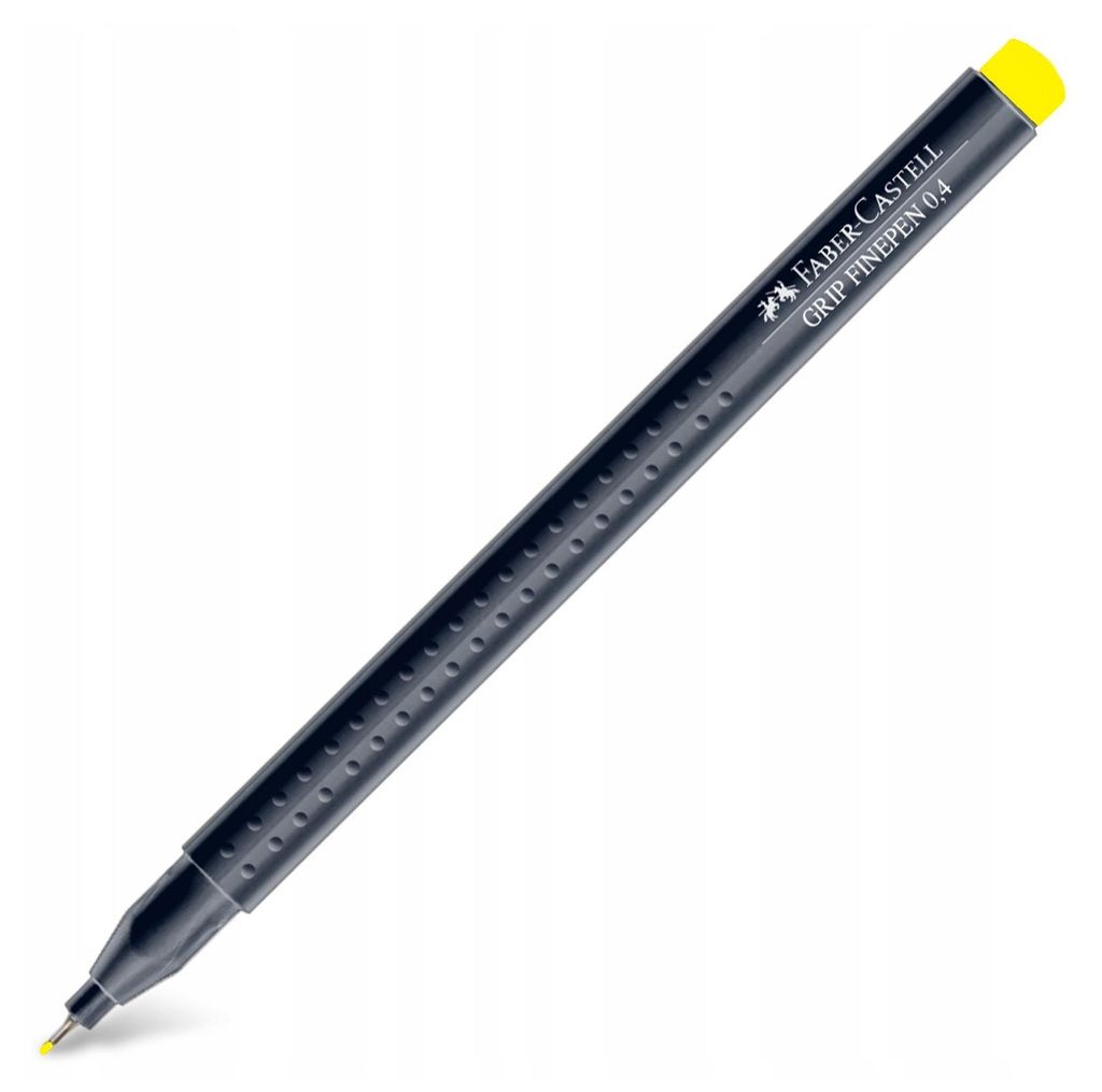 FABER-CASTELL Finepen Grip 0.4 chromgelb hell 10Stk.