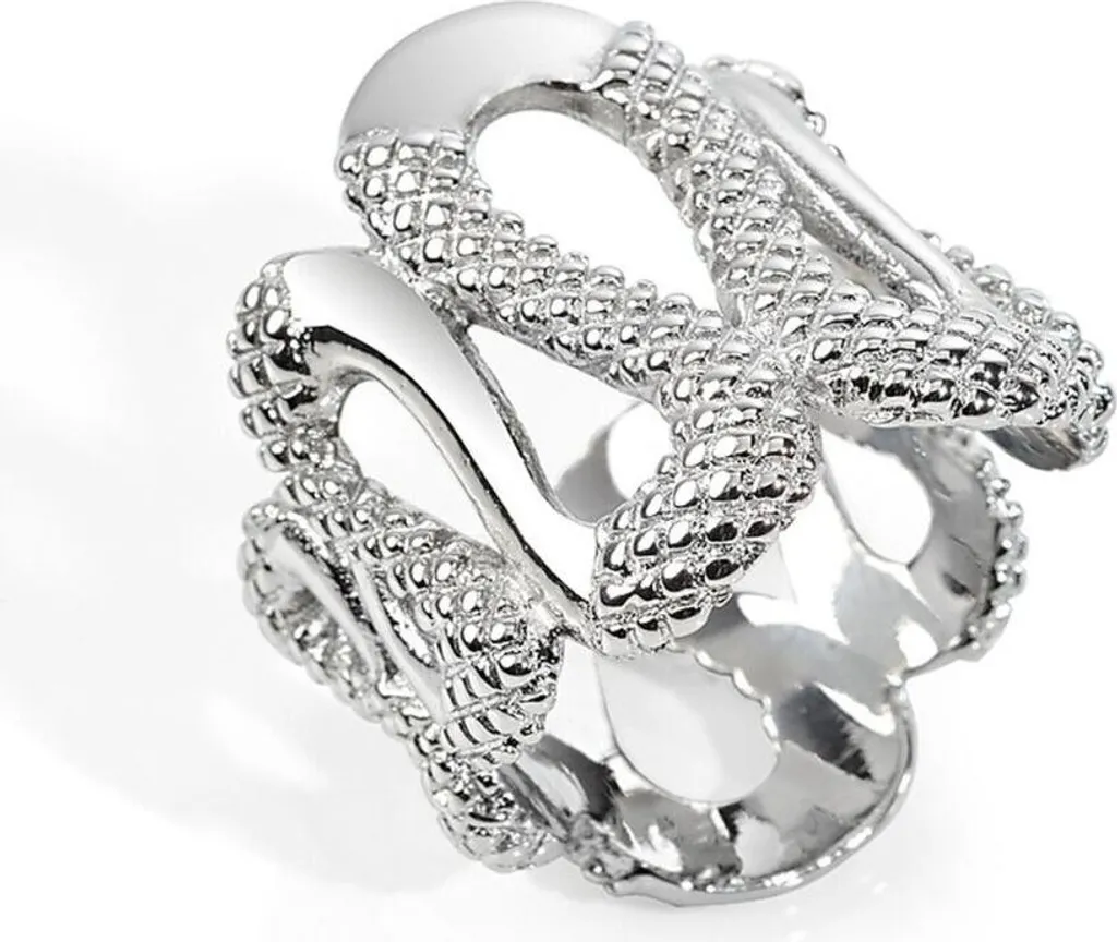 Anello Just Cavalli SCOU03012 Argento 12 | Accessorio Must-Have 2026