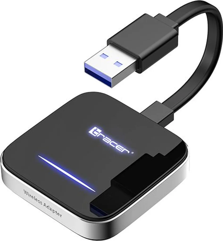 Adaptateur CarPlay Android Auto TRACER connexion 5GHz ultra rapide