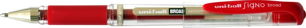 uni-ball Gelschreiber Signo Broad (UM153C) rot