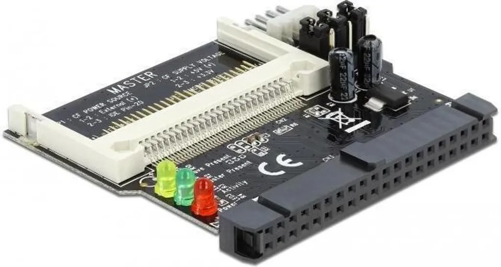Convertitore IDE a Compact Flash Delock - Storage Solid State per Legacy - 2