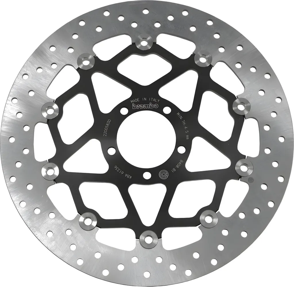 Disque de frein moto flottant haute performance Brembo Gold 320mm