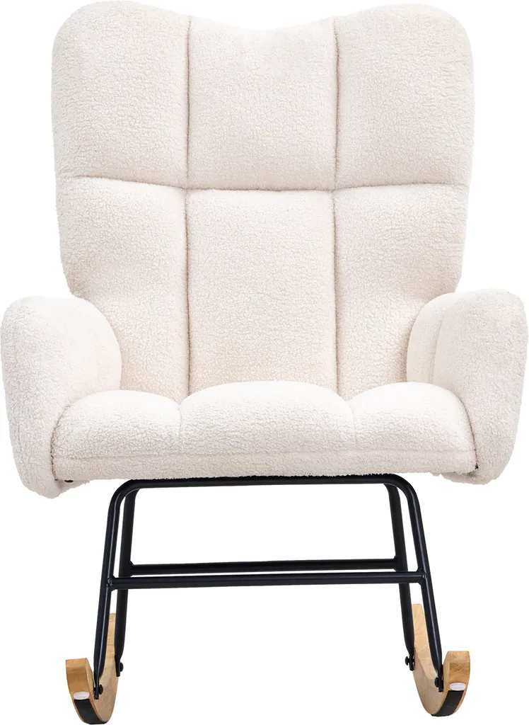 Chaise à bascule pour chambre bébé idéale pour l'allaitement