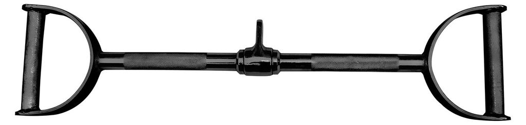 Sporttrend 24® Latzugstange mit Hufgriff schwarz | Lat Produktbild 