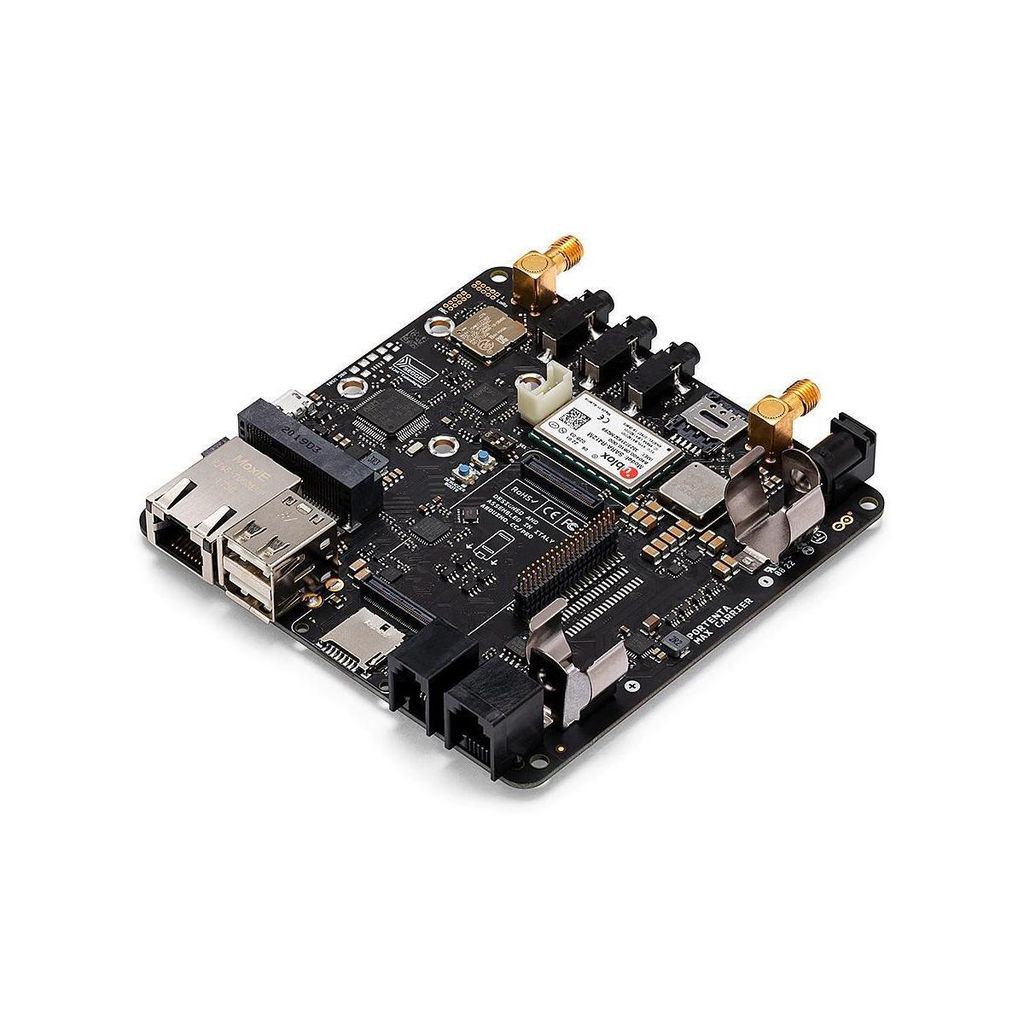 Arduino Portenta Max Carrier, Edge AI, Ethernet, LoRa, Cat-M1, NB-IoT, USB, microSD,, für X8/H7