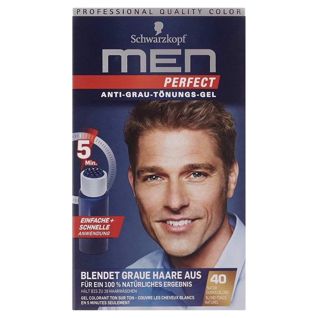 Men Perfect Anti-Grey Tinting Gel Level 2, 40 Natural Dark Obrázok produktu 