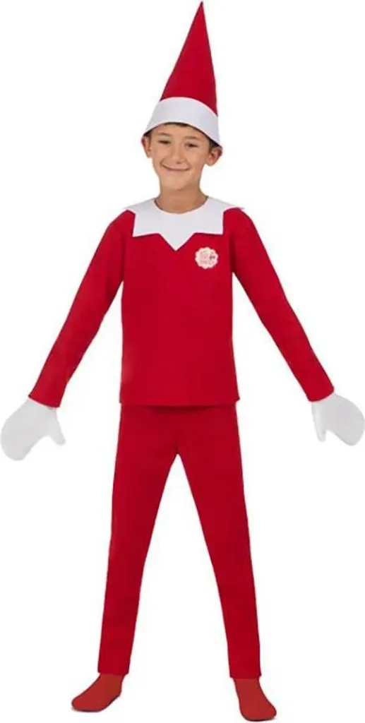 Panoplie elfe scout pour spectacle de Noël enfant beige taille 10-12 ans