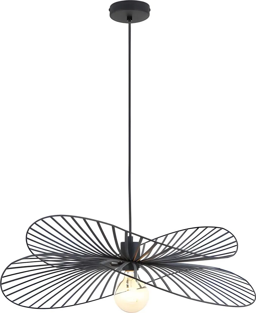 Lampe Toolight APP1842-1CP Black : Suspension Ajustable au Style Minimaliste