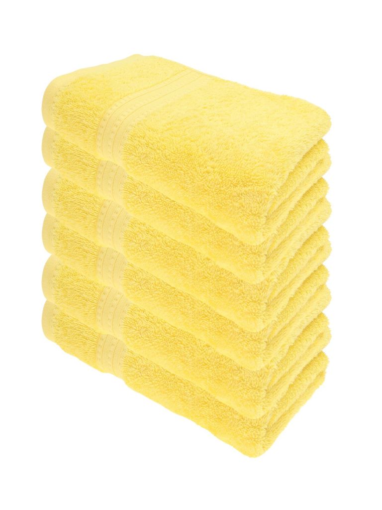 Julie Julsen BIO Handtuch-Set 6 Stk. 50x100 Gelb