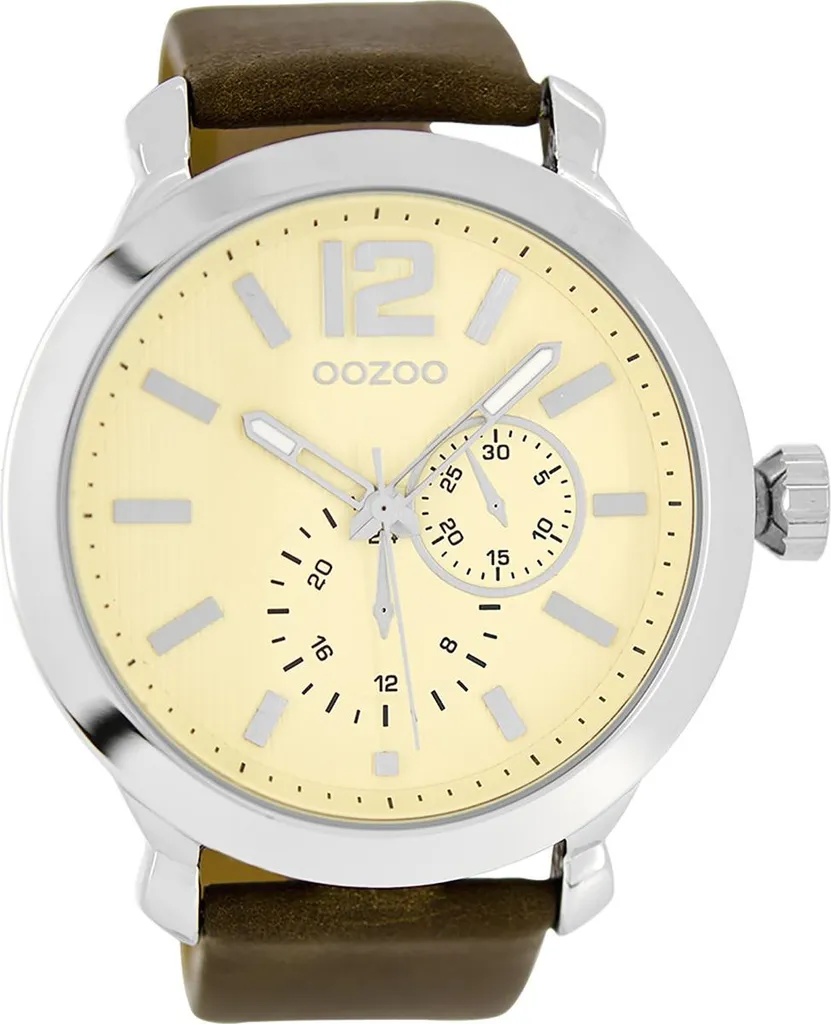 Oozoo UOC6076A Orologio Analogico Donna Quarzo Pelle Marrone 40mm