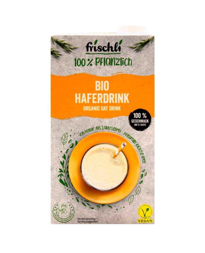 frischli Bio Haferdrink, 12er Pack (12 x 1 l)