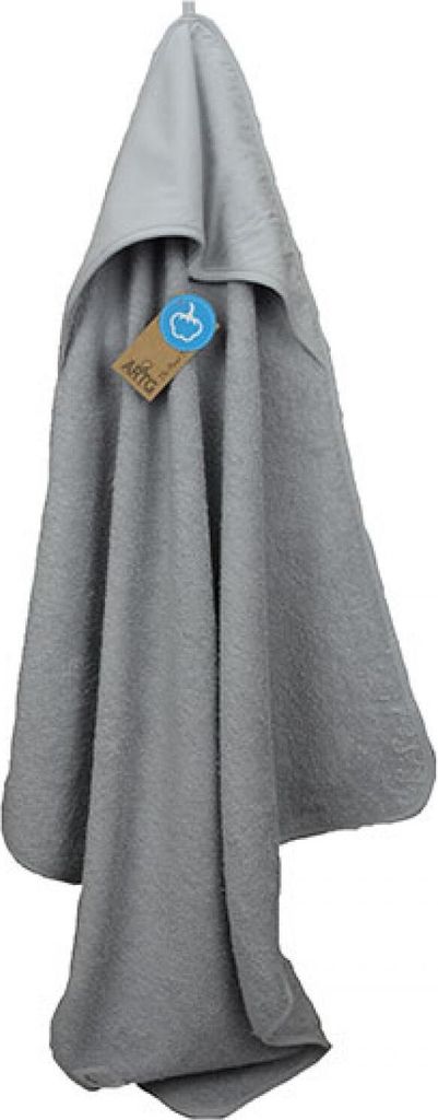 A&R 731.50 | PRINT-Me Baby Hooded Towel Kapuzenhandtuch - 75 x 75 cm - Farbe: Light Grey/Light Grey/Light Grey - Größe: 75 x 75 cm