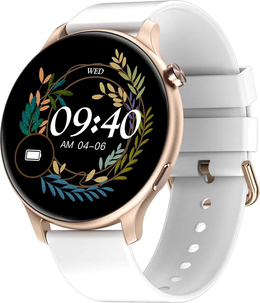 Smartwatch Donna Sportivo IP67 Chiamate e Salute Android iOS