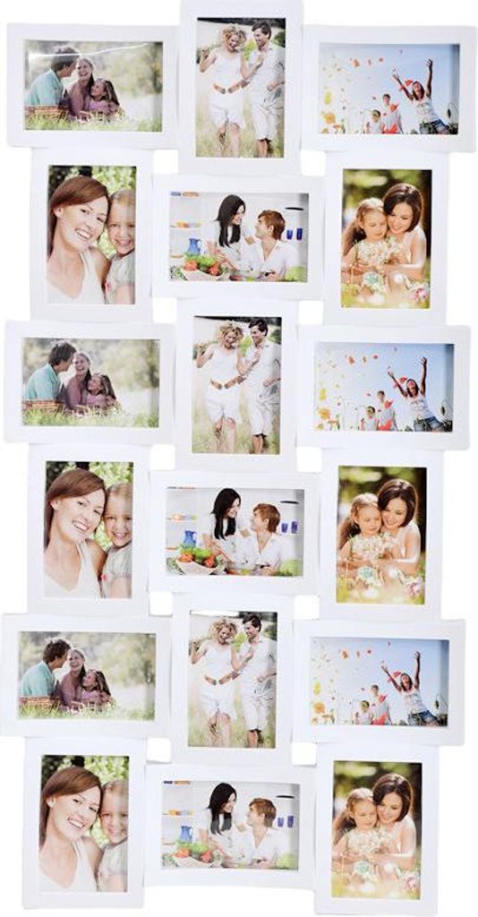 XL Fotocollage Bilderrahmen für 18 Fotos 10 x 15 cm und 15 Produktbild 