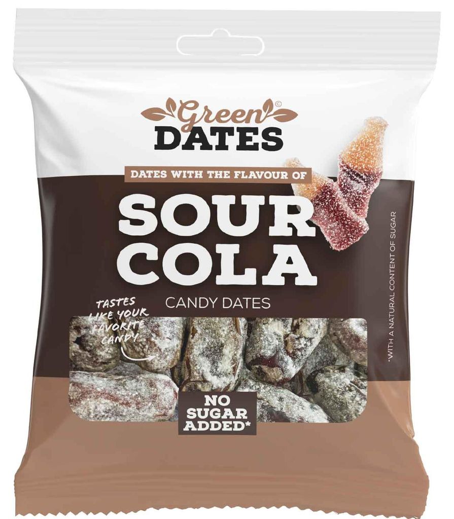 Green Dates Sour Cola 90g Produktbild 