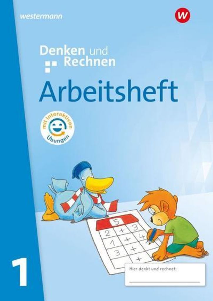 Denken und Rechnen 1. Arbeitsheft mit interaktiven Übungen. Immagine del prodotto 