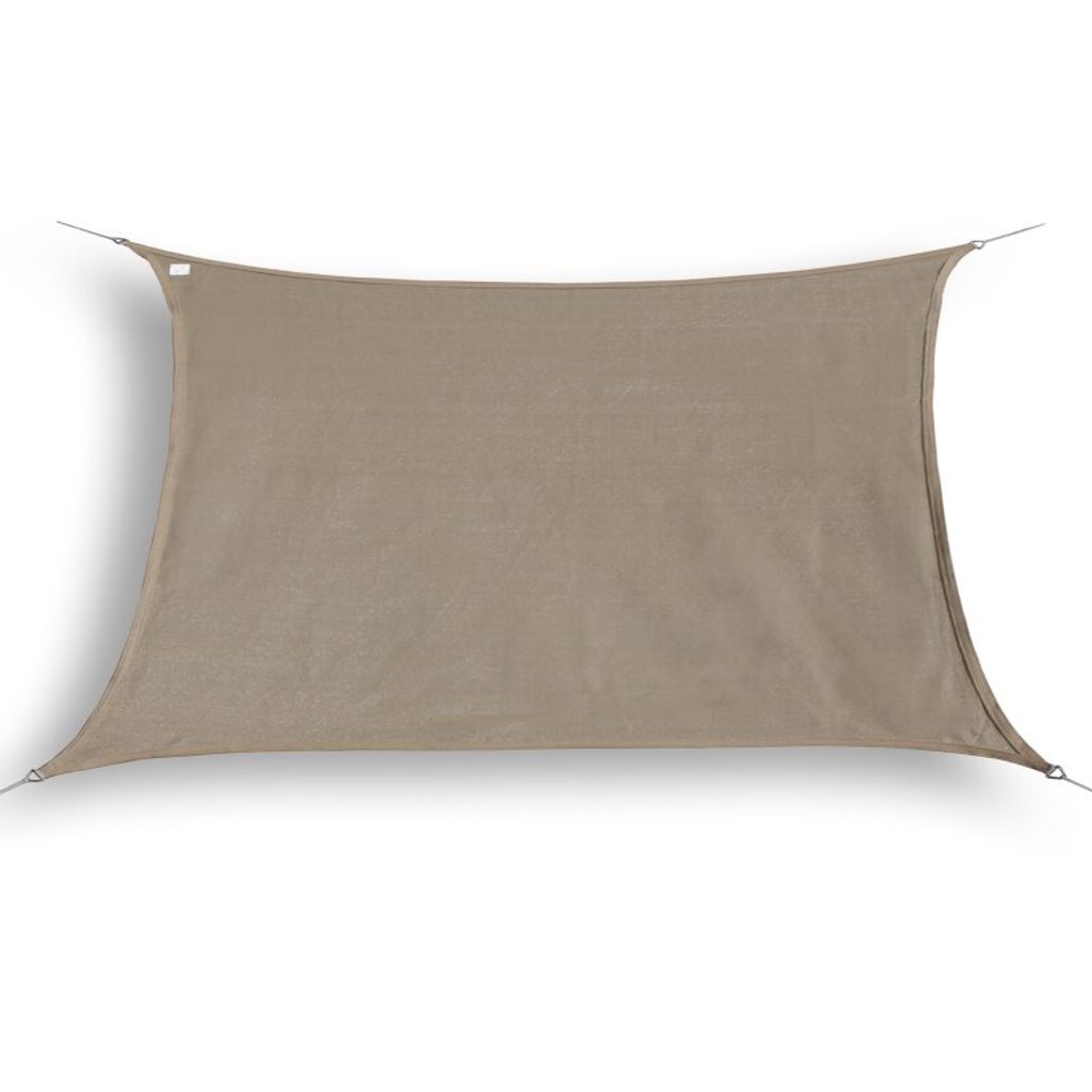 hanSe Marken Sonnensegel Rechteck 3x4 m taupe