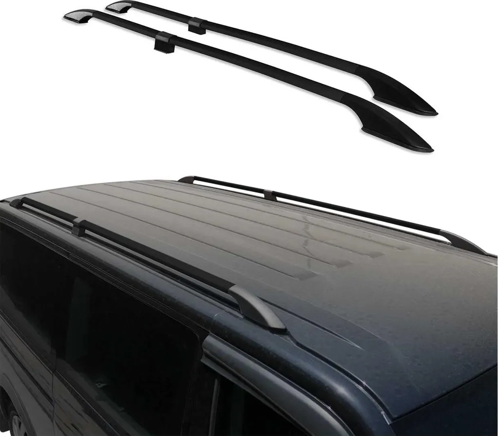 Barre portatutto Portatutto per Dacia Dokker 2012-2021 alluminio nero