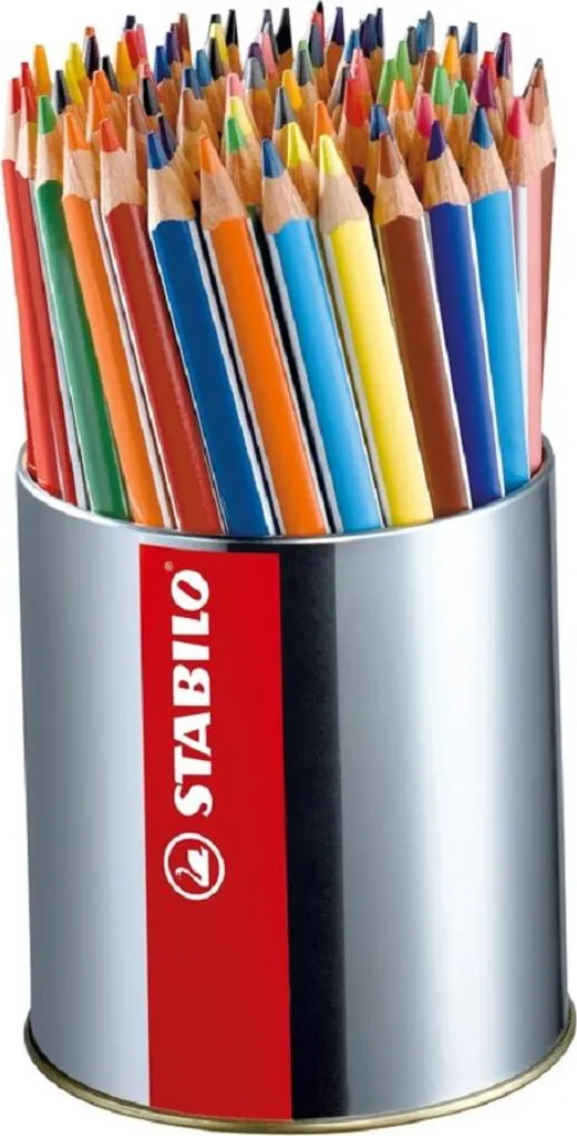 STABILO Trio Thick 92 Pezzi - Matite Colorate Triangolari per Scuola