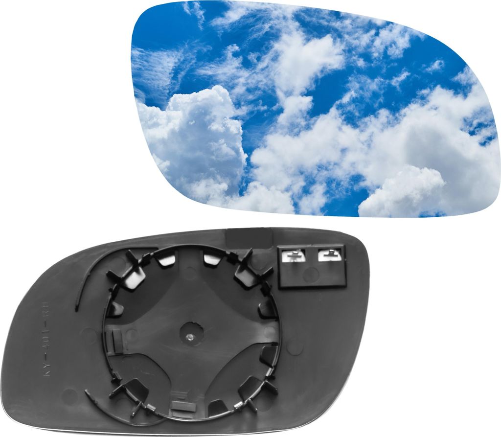RECHTS SPIEGELEINSATZ VW TOURAN 2003-2010 beheizt Hinten
