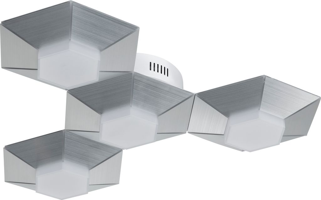 WOFI Deckenleuchte Bente 4flg. Produktbild 
