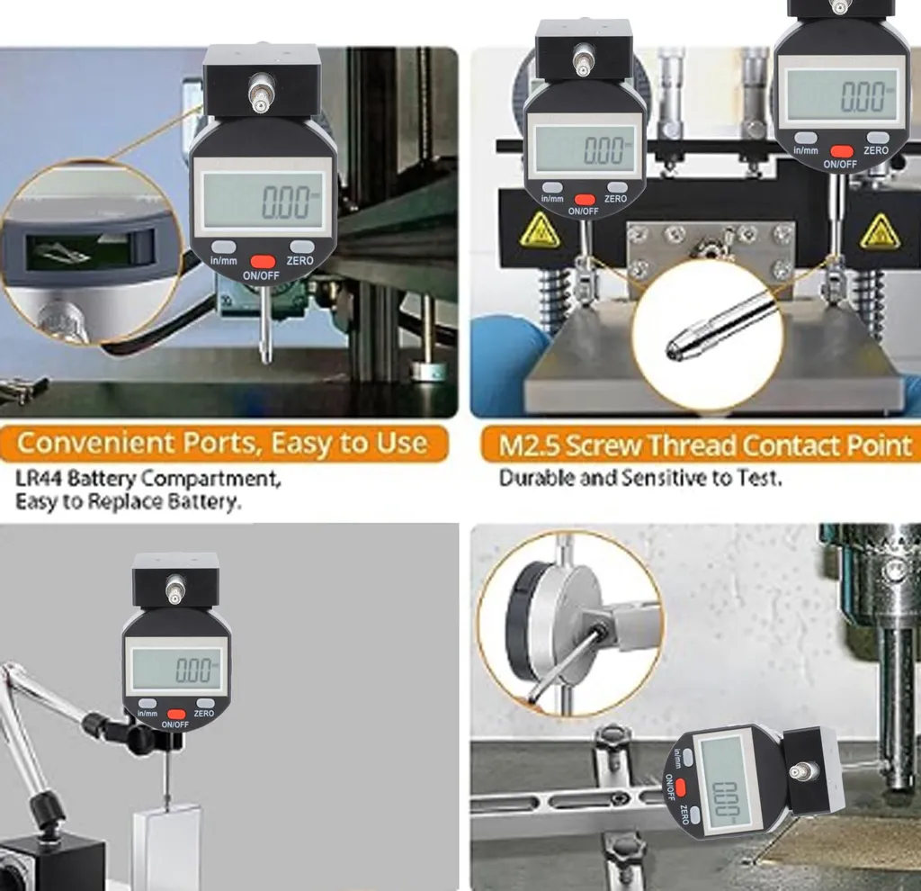 Palpeur de mesure numérique multifonctionnel pour usinage CNC - 16