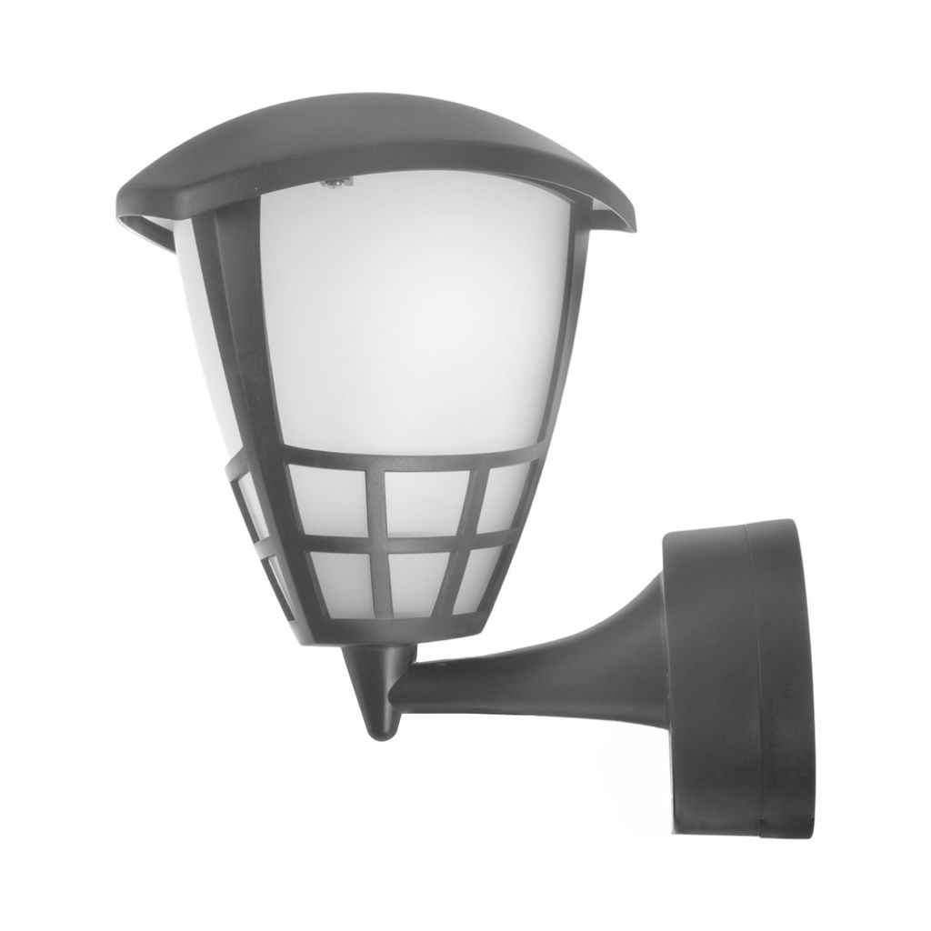 Wandleuchte 1xE27 Maclean, max. Belastung 60W, IP65, Farbe grau, MCE519 GR + LED-Glühbirne E27, 11W 230V Maclean Energy MCE280 WW warmweiß 3000K ...