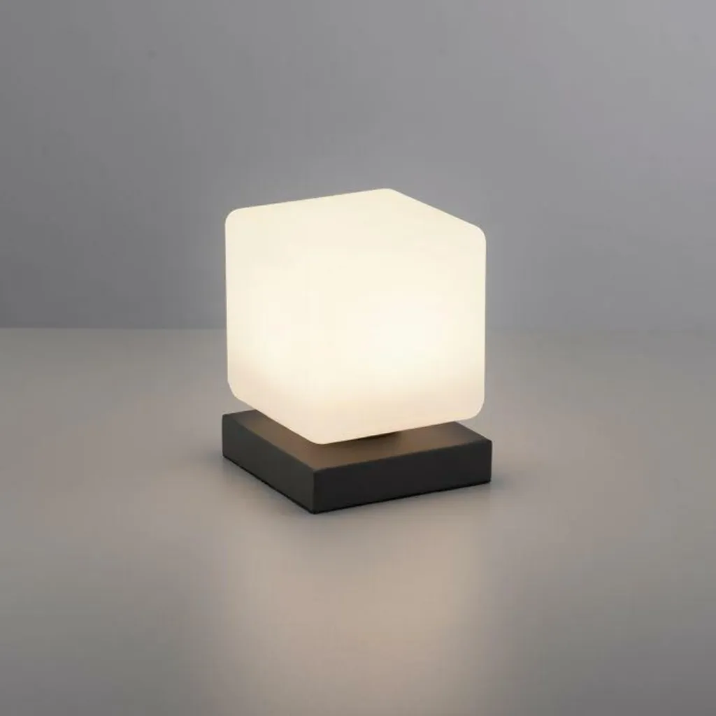 Lampe de table anthracite IP20 1xLED 5W 3000K pour éclairage d'appoint - 12