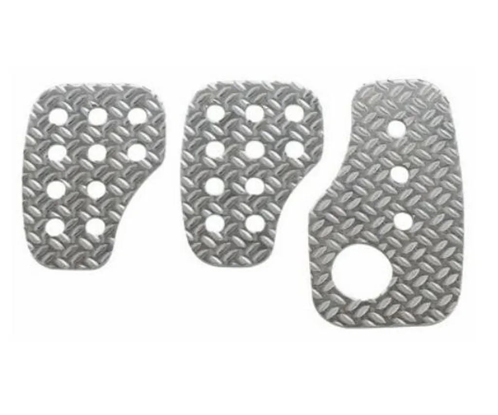 OMP OA/1050 Jeu de Pédales Aluminium 2.5mm pour Sport Automobile