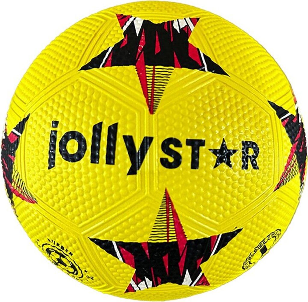 JollyStar Mini Fußball Größe 1 Ø 127 mm 130g Trainingsball für Kinder Gelb