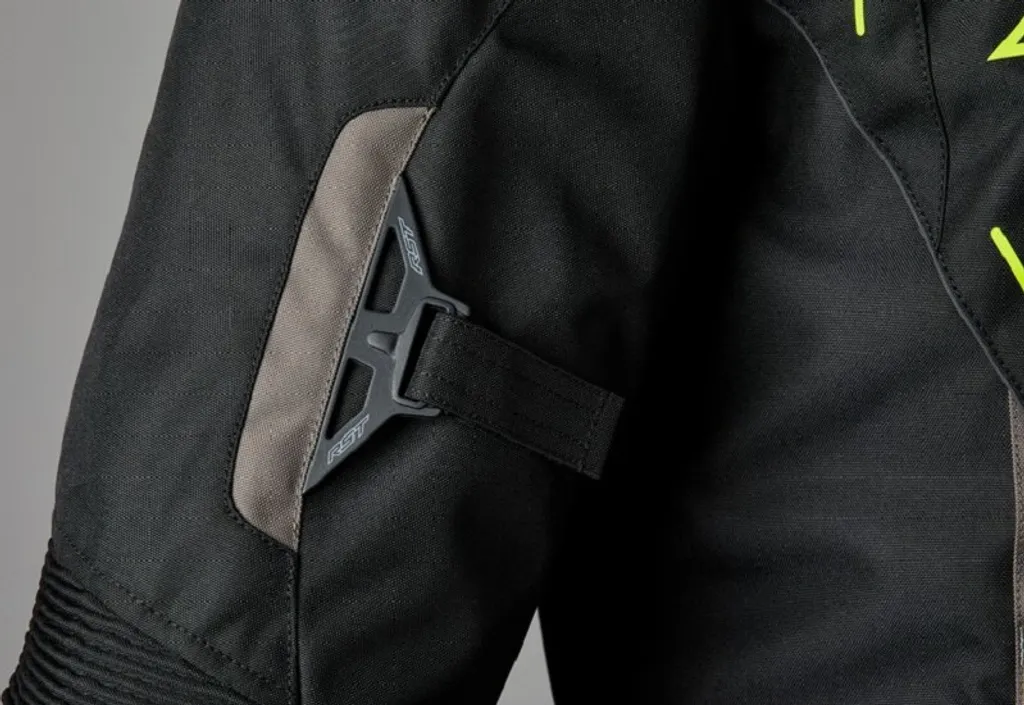 Veste Moto RST S-1 Jaune Fluo S - Roulez Visible et Protégé en Sécurité