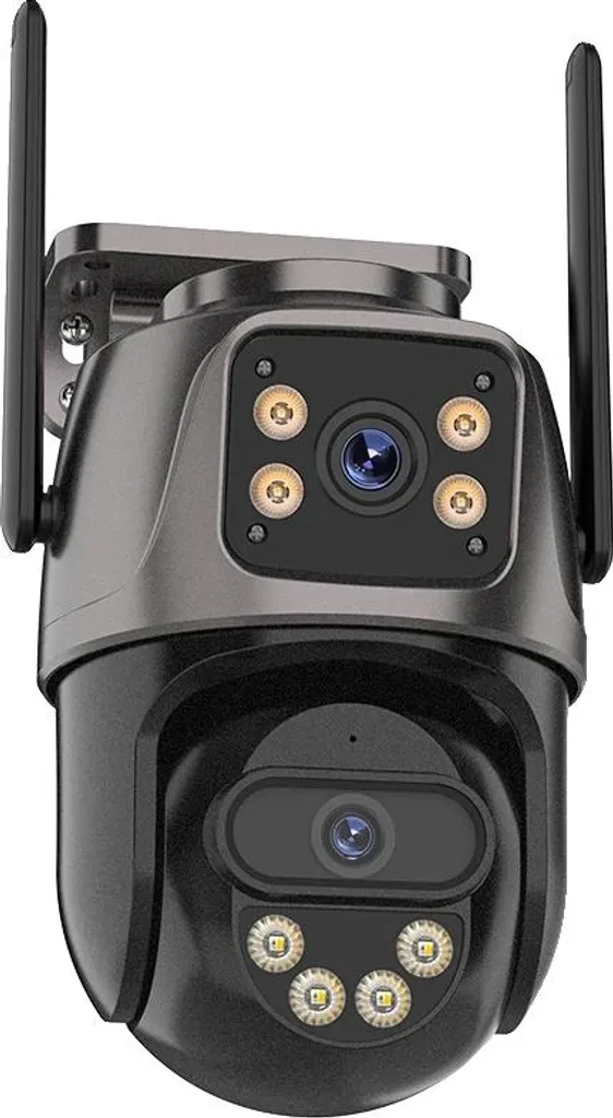 Caméra IP 4K triple lentille avec suivi automatique et carte 64Go offerte