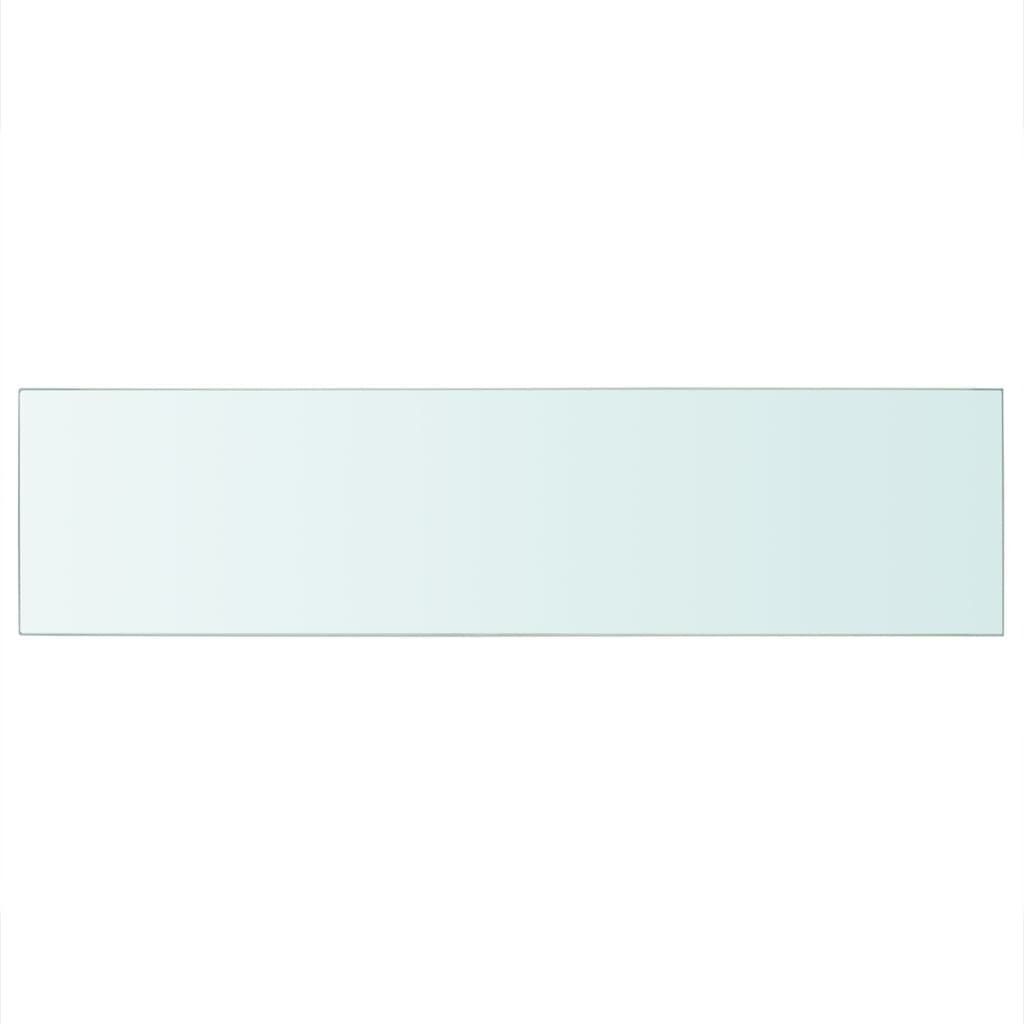 vidaXL Étagère en verre Transparent 100 cm x 25 cm Image du produit 