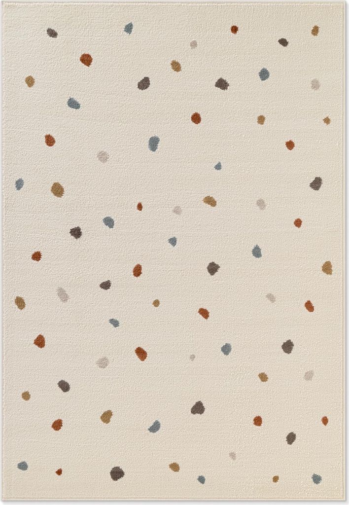 Hanse Home Adventures Kinderteppich Funny Dots Creme Produktbild 