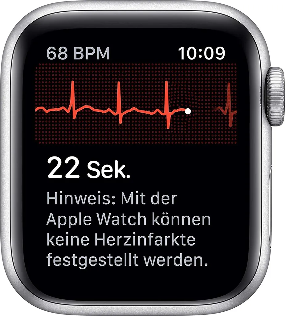 Montre Connectée Apple Watch Series 5 GPS avec Bracelet Sport Blanc Pur - 3