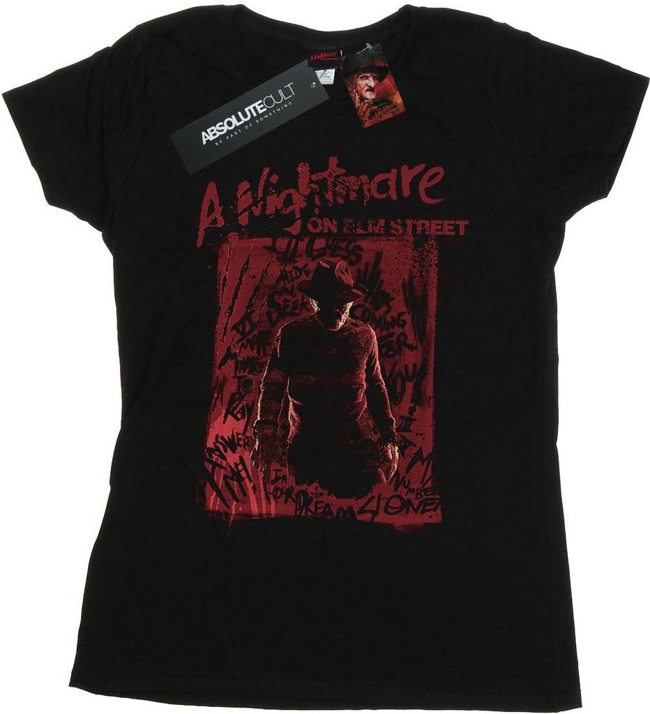 A Nightmare On Elm Street - T-Shirt für Damen BI49800 (M) (Schwarz)