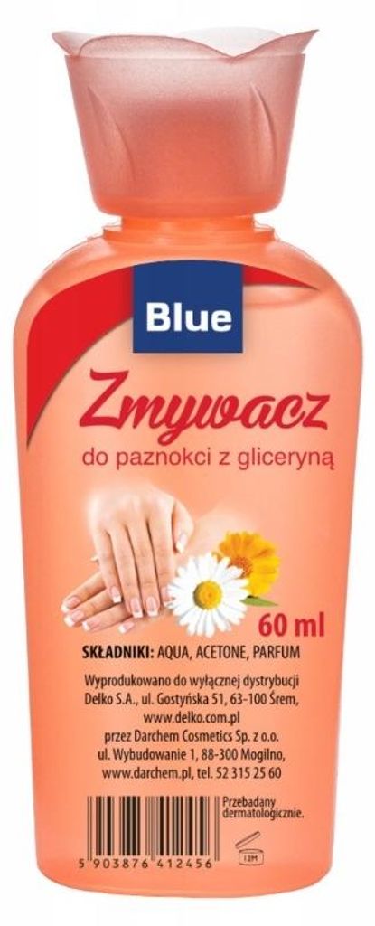 Nagellackentferner 60 ml im Blumenform-Flakon Produktbild 