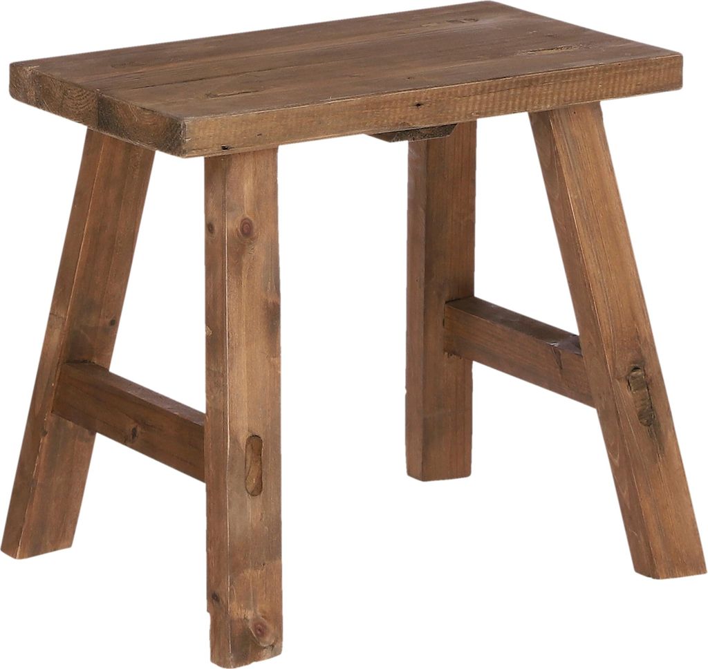 Mica Decorations Bold Holz Hocker - Beistelltisch oder Produktbild 