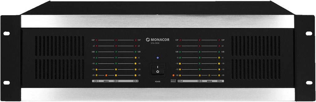 MONACOR STA-1506 Mehrkanal-PA-Verstärker, 960 W