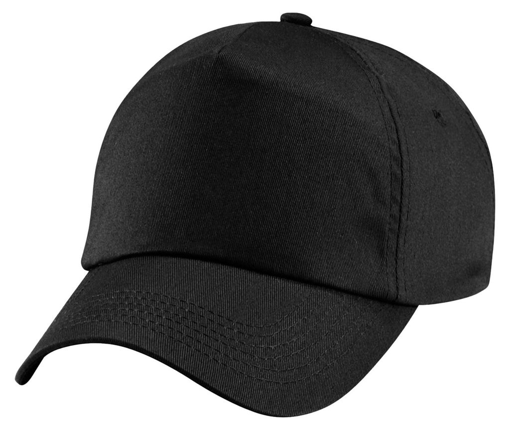 Beechfield - "Original" Kappe 5 Segmente für Kinder FK1384 (Einheitsgröße) (Schwarz)