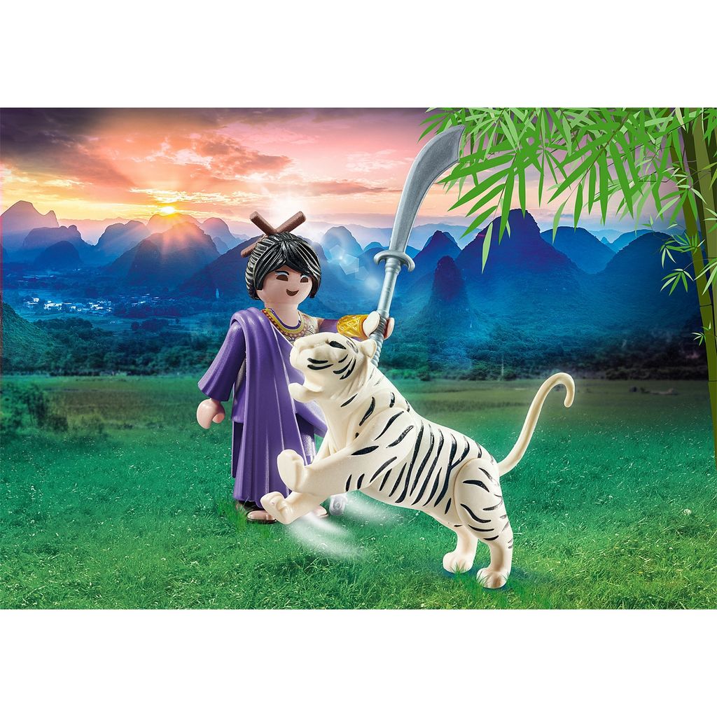 PLAYMOBIL 70382 Combattente asiatico con tigre Immagine del prodotto 