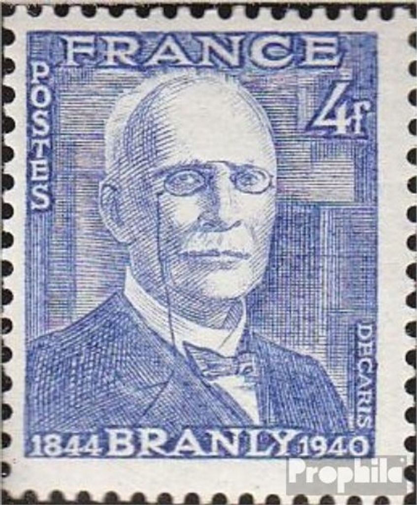 Briefmarken Frankreich 1944 Mi 613 (kompl.Ausg.) postfrisch Branly