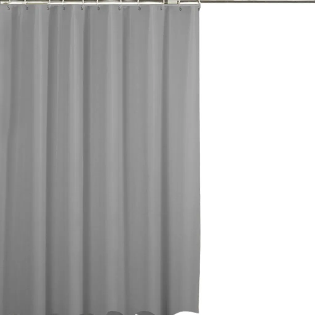 Tenda Doccia 220x180 Grigio in PEVA: Design Moderno e Anti-Strappo