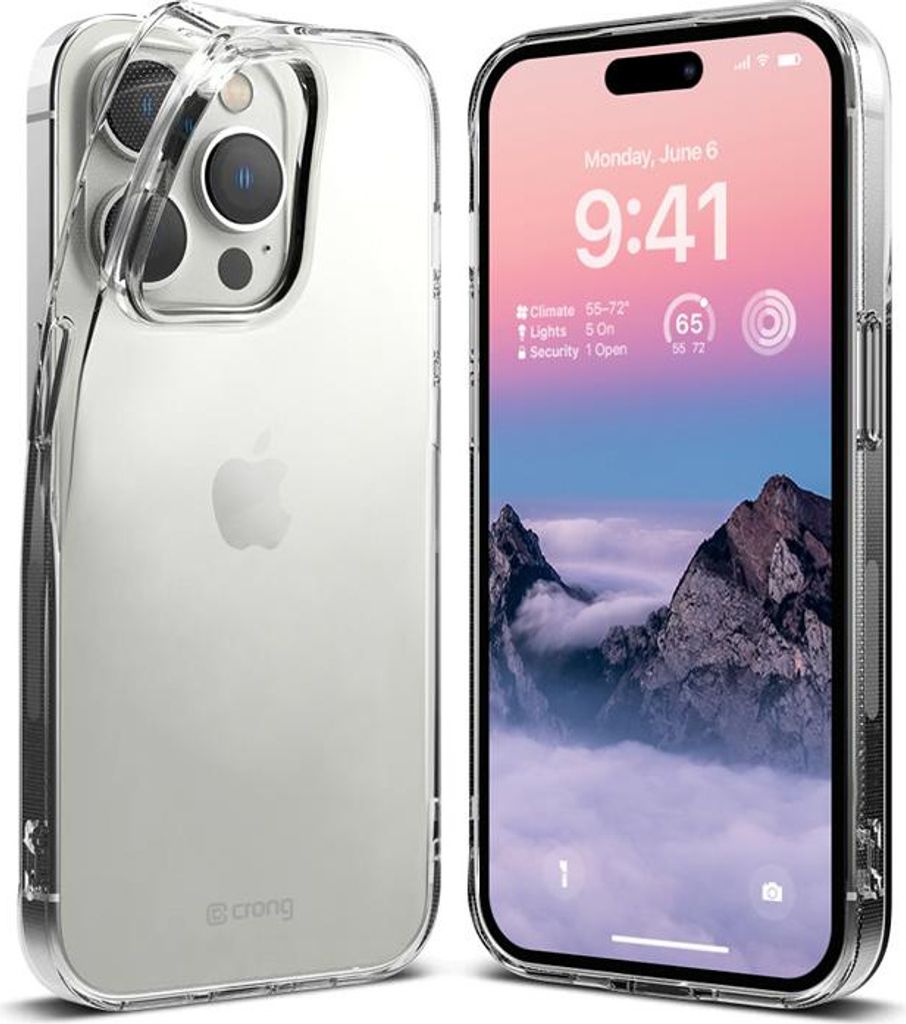 Crong Crystal Slim Cover dla iPhone'a 14 Pro Zdjęcie produktu 