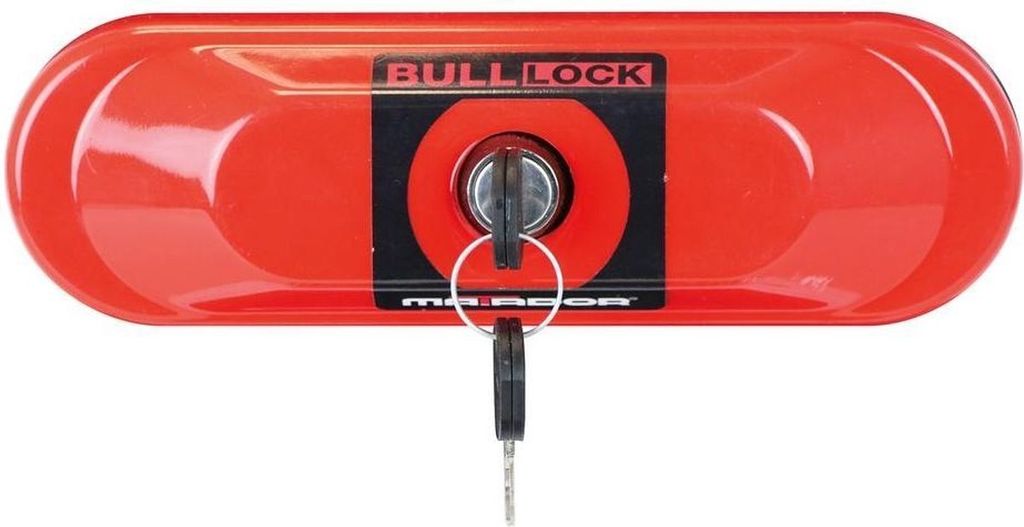 Bull-Lock Oval lock incl back brack Produktbild 